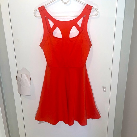Lush  girls junior Dress. Size medium . Beautiful summer Salmon color . - Picture 3 of 7